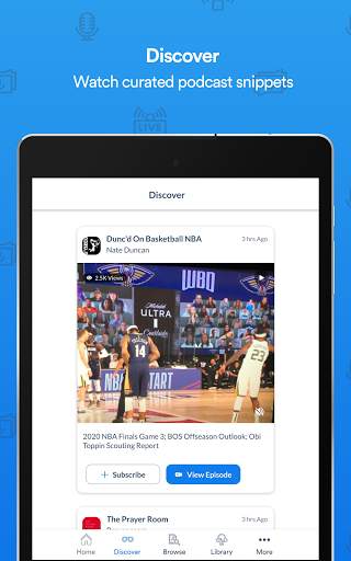 PodRoom:  Podcast community & Social Network App screenshot 9