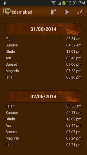 Prayer Times & Qibla Free screenshot 3
