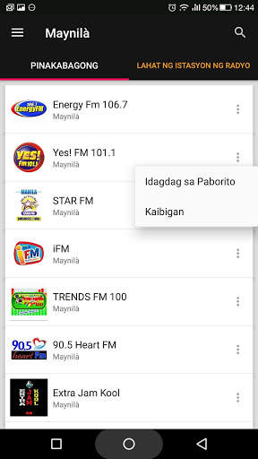 Manila Radio Stations - Philippines screenshot 2