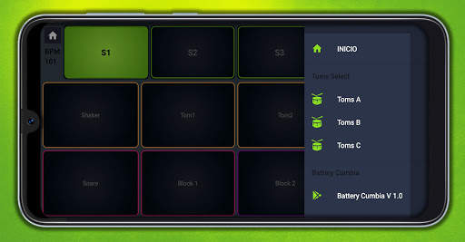 Battery Cumbia - Percusión musical screenshot 3