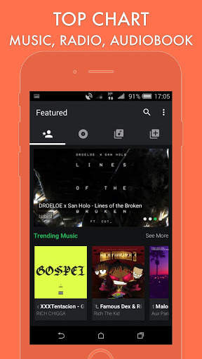 Free Music Player & Streamer 2 تصوير الشاشة