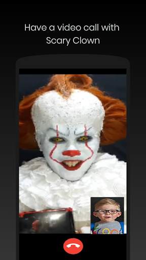 Video call and Chat from Scary Clown Simulation screenshot 1