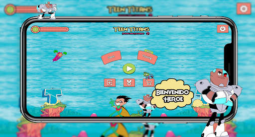 Teen Titans Coloring screenshot 1