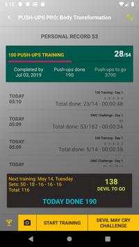 Home Workout PRO - PUSH UP 10 YEARS Body Transform screenshot 1