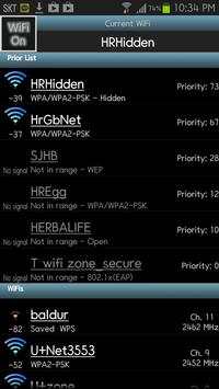 WiFi Priority Lite screenshot 1