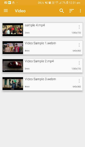 321Mediaplayer screenshot 1
