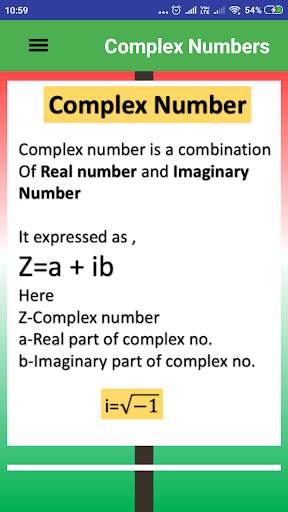 Complex Numbers (Basic Concepts Booster) скриншот 4