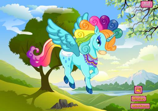 My Unicorn Rainbow - Pony Creator, Games For Girls screenshot 5