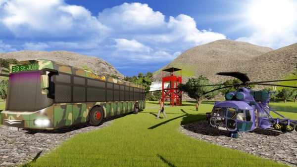 Army Commandos Coach Bus Transport Simulator 2019 screenshot 2