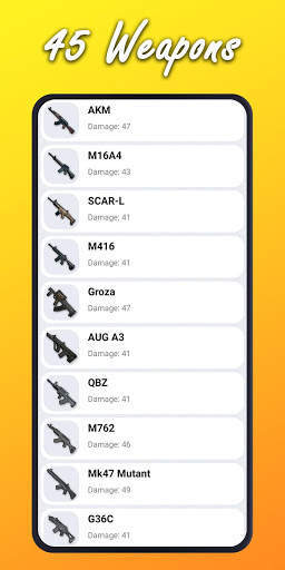 Damage Calculator For PUBG screenshot 2