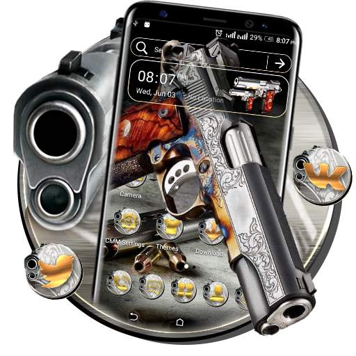 Fancy Gun Launcher Theme 2.8