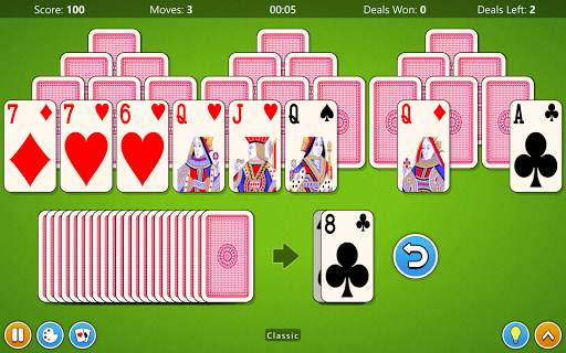 TriPeaks Solitaire 4 in 1 Card Game screenshot 6