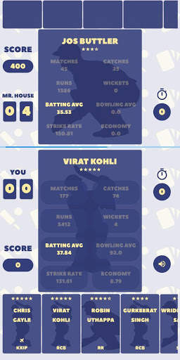 Catch22: IPL 2021 Cricket Cards Game screenshot 2