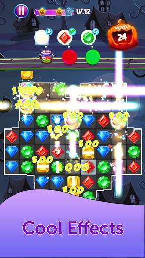 Jewels Magic - Candy Witch Match 3 screenshot 6