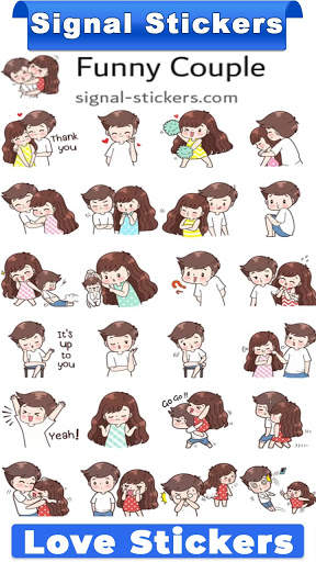 Signal Love Stickers screenshot 2