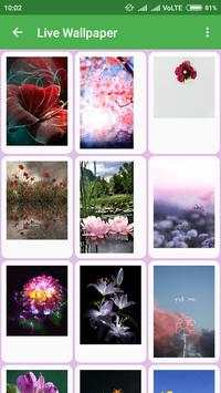 Flowers Live Wallpapers screenshot 1