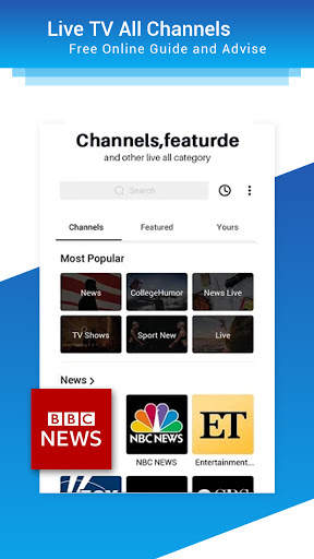 Live TV All Channels Free Online Guide and Advise screenshot 3