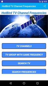 TV Channel Frequencies of HotBird screenshot 1