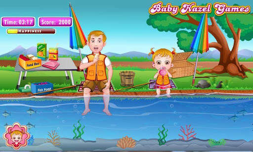 Baby Hazel Fishing Time скриншот 3