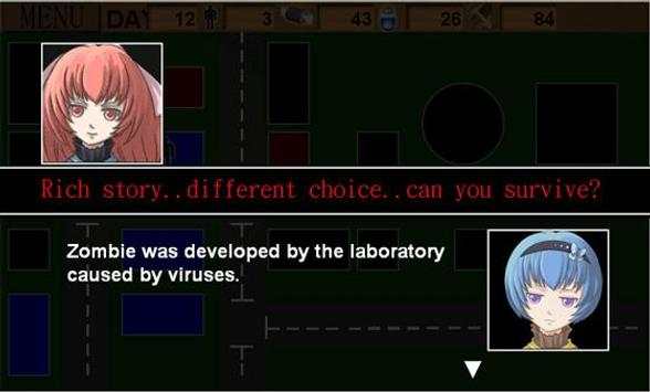Zombie -City Survive Lite screenshot 1