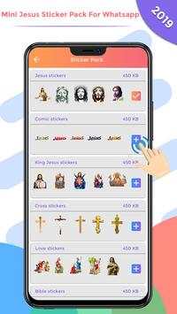Mini Jesus Sticker Pack For Whatsapp 2019 screenshot 2