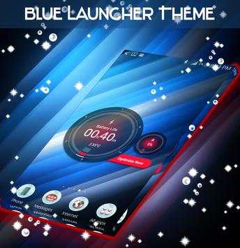 Blue Launcher Theme screenshot 4