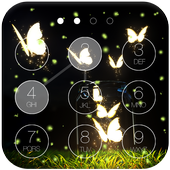 Live Butterfly Lock Screen icon