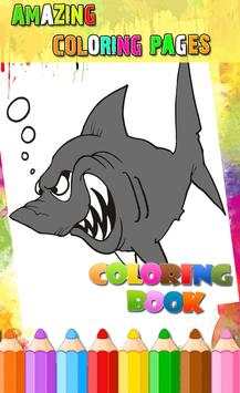 Shark Coloring Book screenshot 1