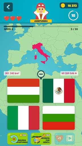 Banderas de países del mundo 2 screenshot 3