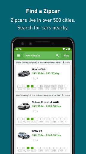 Zipcar screenshot 3