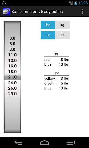 Bodylastics Calculator Free screenshot 4