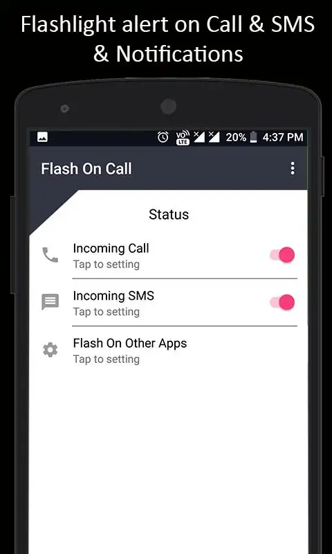 Flash On Call screenshot 3