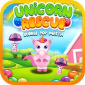 Unicorn Rescue: Bubble Pop Match logo