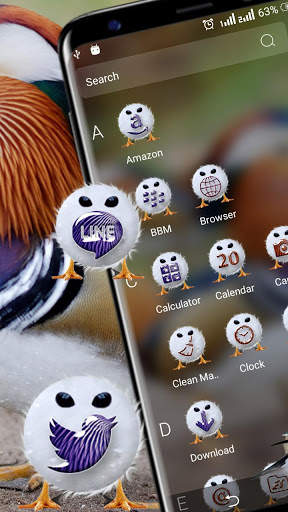 Mandarin Duck Launcher Theme screenshot 3