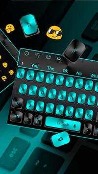 Black Blue Metal Keyboard screenshot 2