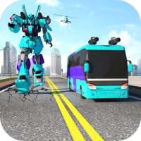 Bus Robot Car Flying Transform – New Robot Game logo