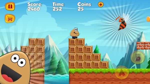 Rush pou 🍒😄 screenshot 4