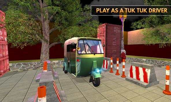 Tuk Tuk Rickshaw Parking Sim screenshot 6