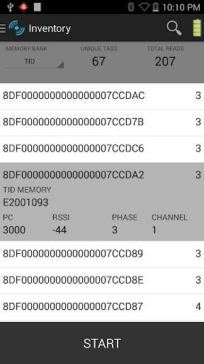 Zebra ZETI RFID Mobile screenshot 3