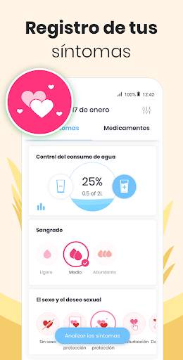 Calendario Menstrual Mia: Ovulacion Dias Fertiles screenshot 4