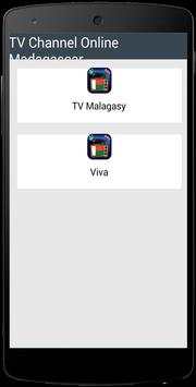TV Channel Online Madagascar स्क्रीनशॉट 2