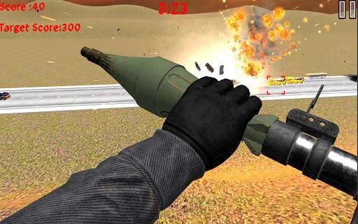 Rocket Launcher Traffic Shooter screenshot 6