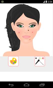 face cleaning and makeup game screenshot 3