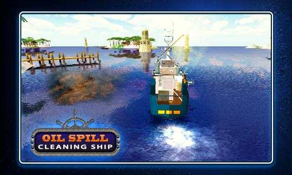 Oil Spill Cleaning Ship screenshot 3