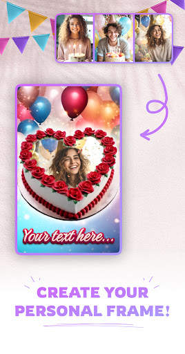 Birthday photo frame - collage screenshot 4