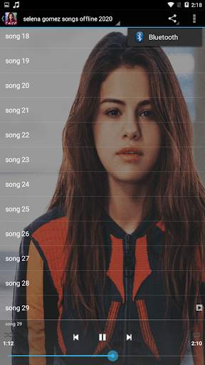 Selena Gomez Offline Songs 2020 screenshot 1