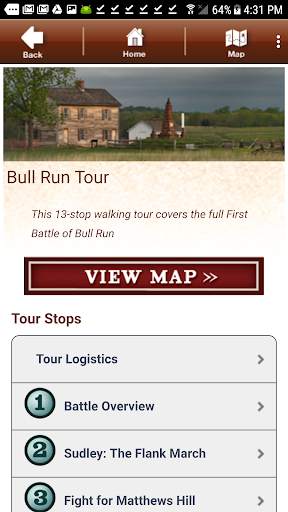 Bull Run Battle App screenshot 3