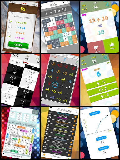 Math Games 10 in 1 - Free screenshot 1