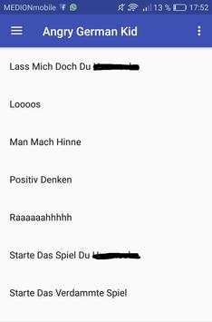 Angry German Kid Soundboard screenshot 1