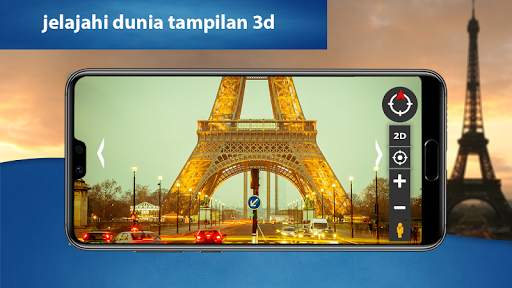 jalan Melihat Peta HD Satelit Melihat & Bumi Peta screenshot 7